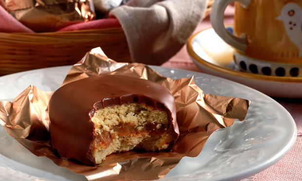 Alfajor de doce de leite Alfajor de doce de leite