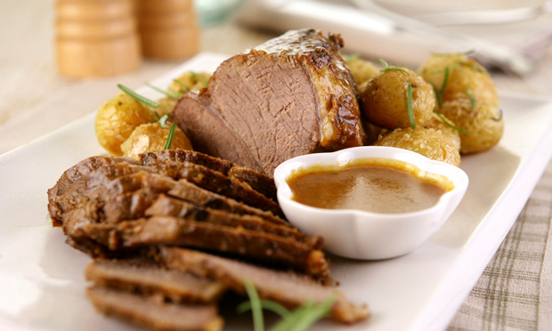 Carne com batata crocante Carne com batata crocante