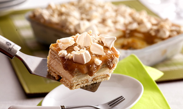 Pavê de doce de leite rápido Pavê de doce de leite rápido