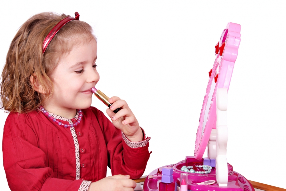 Crianças que querem ser adultas