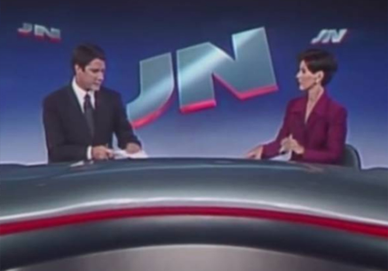 William e Fátima primórdios do Jornal Nacional