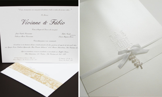 Convite de casamento discreto Convite de casamento discreto