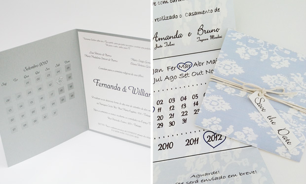 Convite de casamento Save the date Convite de casamento Save the date