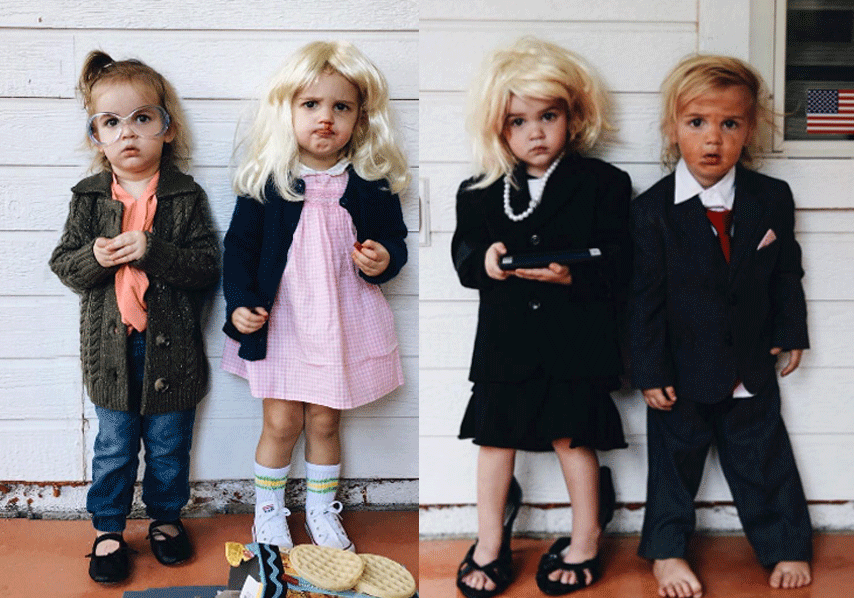 A fofura dessas gêmeas fantasiadas está conquistando a internet