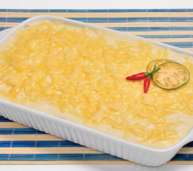 Gratinado de jiló Gratinado de jiló