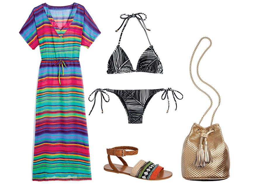 2 ideias de looks para sair da praia e ir direto a um almoço