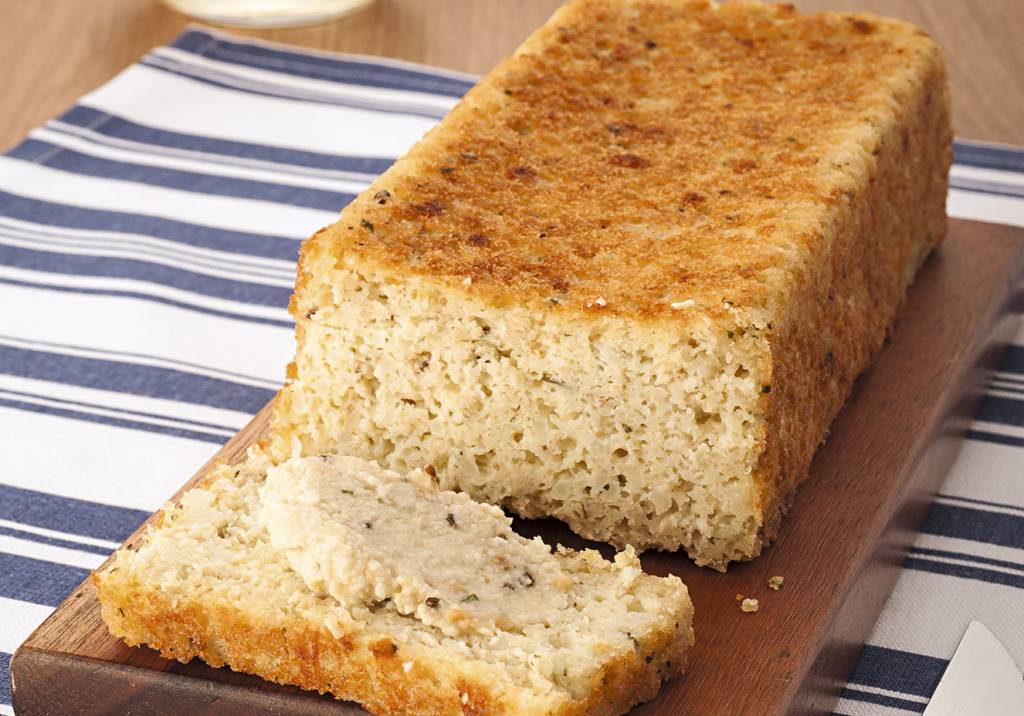 Pão de ervas sem glúten