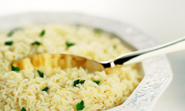 Arroz ao vinho branco