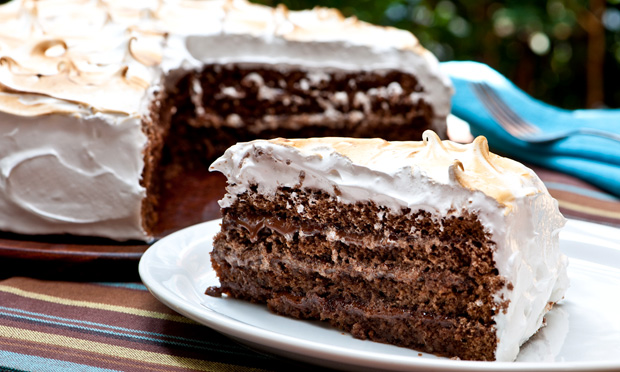 Bolo de chocolate com marshmallow, de Carlos Bertolazzi