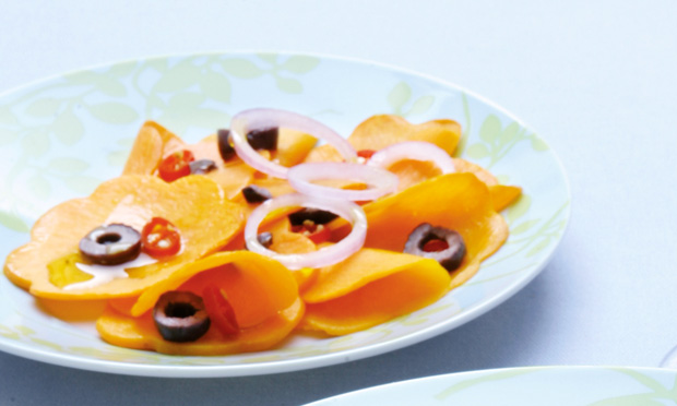 Carpaccio de abóbora Carpaccio de abóbora