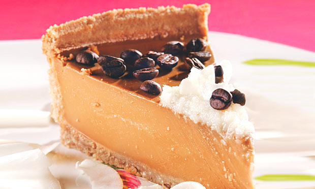 Cheesecake de café e coco