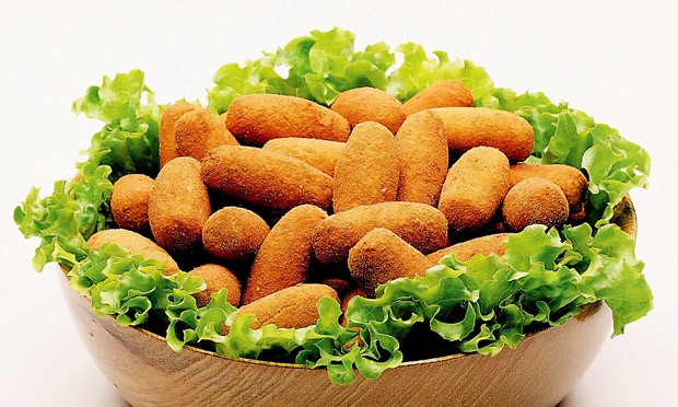Croquete de carne com batata Croquete de carne com batata