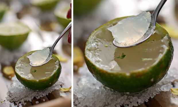 Gelatina de caipirinha Gelatina de caipirinha