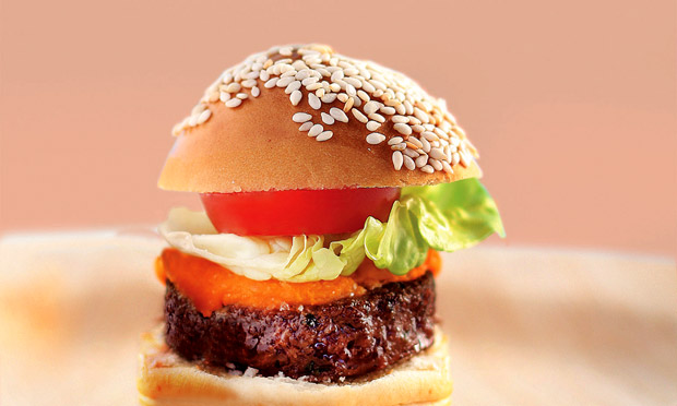 Mini hambúrguer Mini hambúrguer