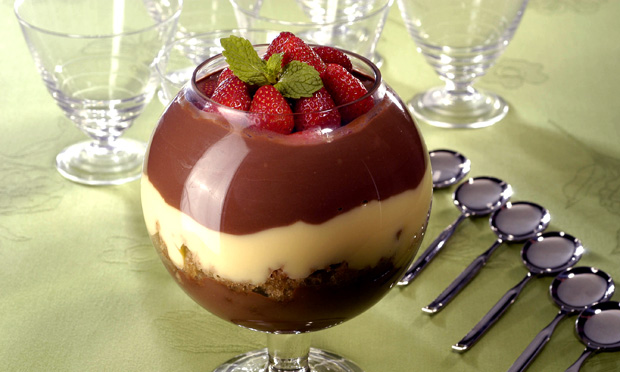 Pavê de café com chocolate Pavê de café com chocolate