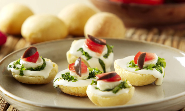 Petisco de pão de queijo Petisco de pão de queijo