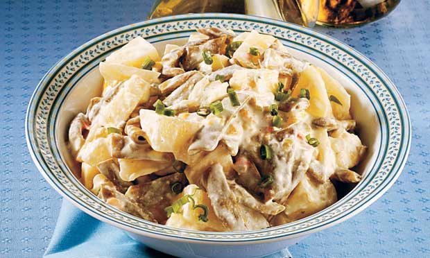 Salada de batata com iogurte Salada de batata com iogurte