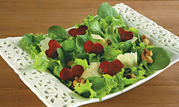 salada de folhas verdes salada de folhas verdes