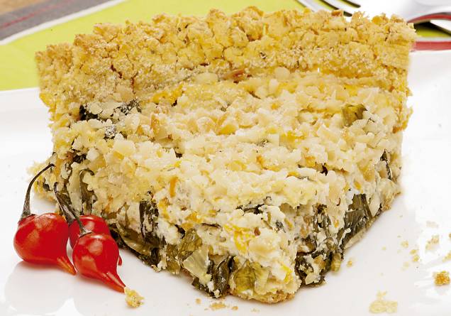 Torta de grão-de-bico Torta de grão-de-bico
