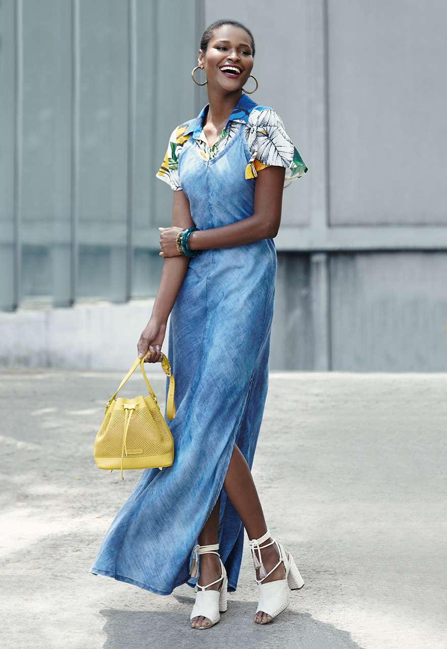 como-usar-vestido-jeans