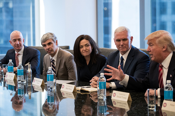 Trump Holds Summit With Technology Industry Leaders Trump Holds Summit With Technology Industry Leaders