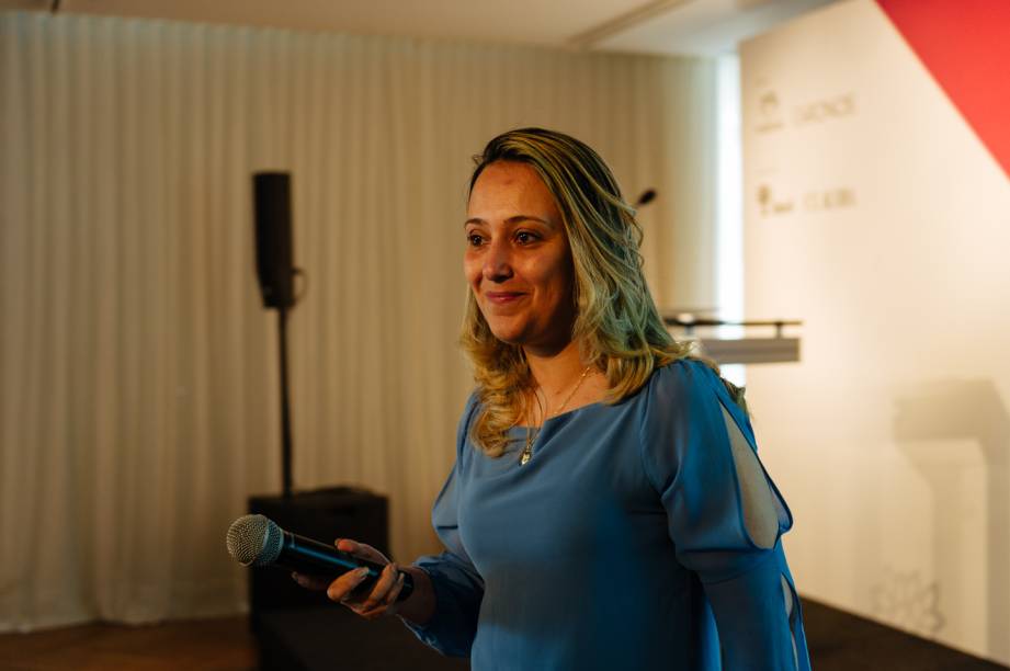 Karine Vieira, finalista na categoria Trabalho Social