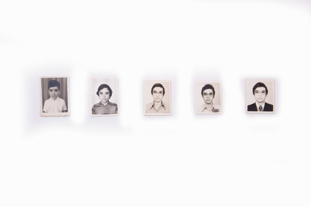 Fotos de Renato Russo em diferentes idades da infância à vida adulta_ 1 Reproducao Leticia Godoy_MIS_Acervo Renato Russo