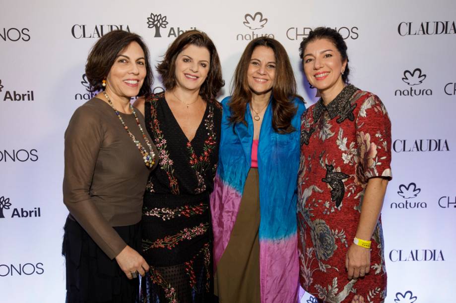 Patrícia Zaidan, Alecsandra Zapparoli, Guta Nascimento e Paula Mageste