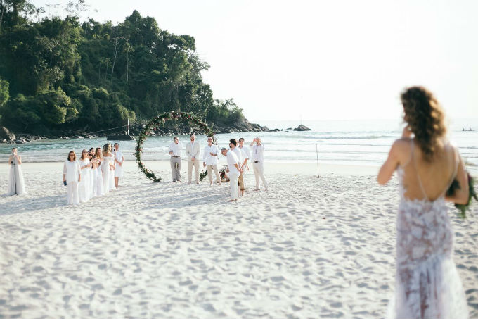 Elopement wedding