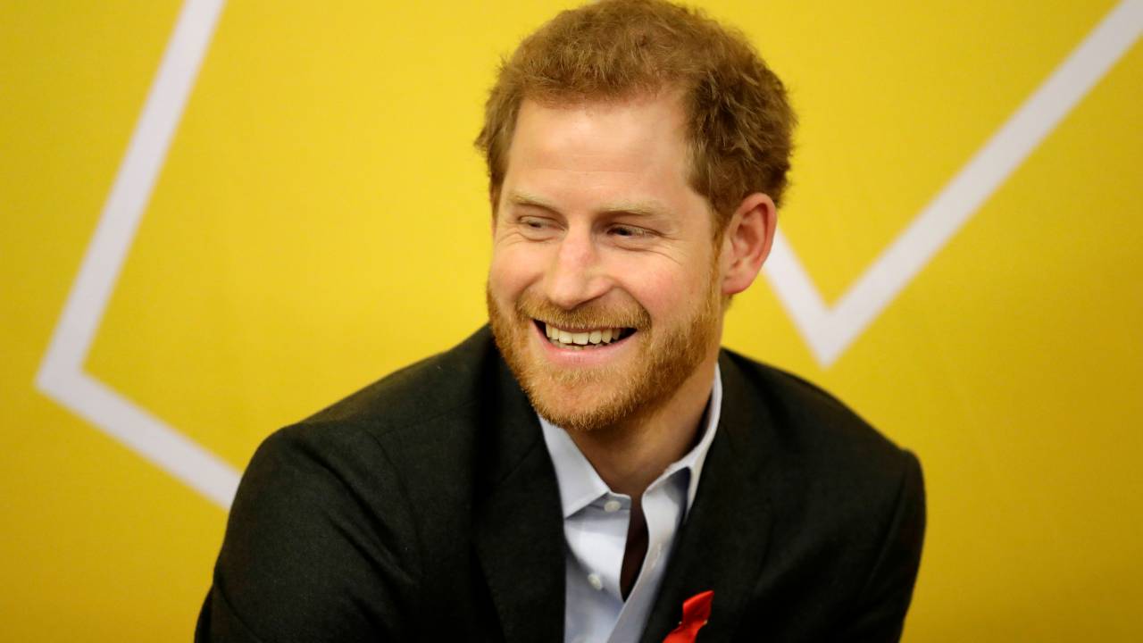 Príncipe Harry, que vai se casar com a atriz Meghan