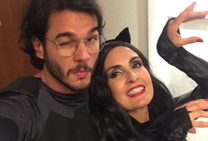Túlio Gadêlha e Fátima Bernardes