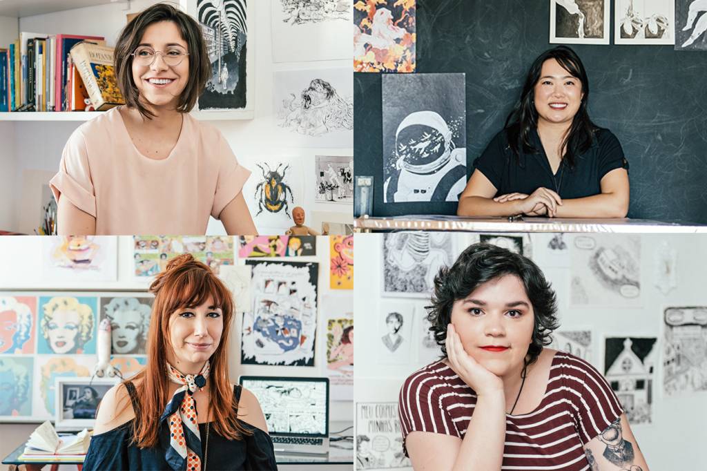 Artistas mostram que quadrinhos também são coisa de mulher