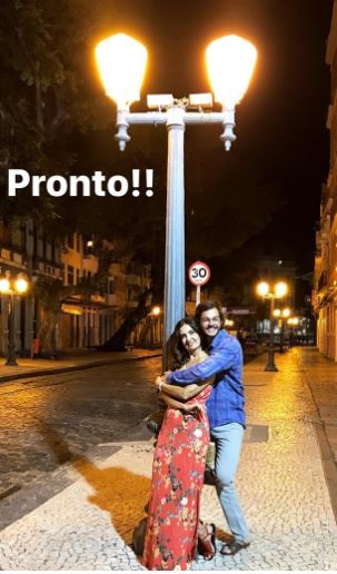 Fátima Bernardes e Túlio Gadêlha