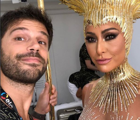 A coleira que Sabrina usou em homenagem a Duda