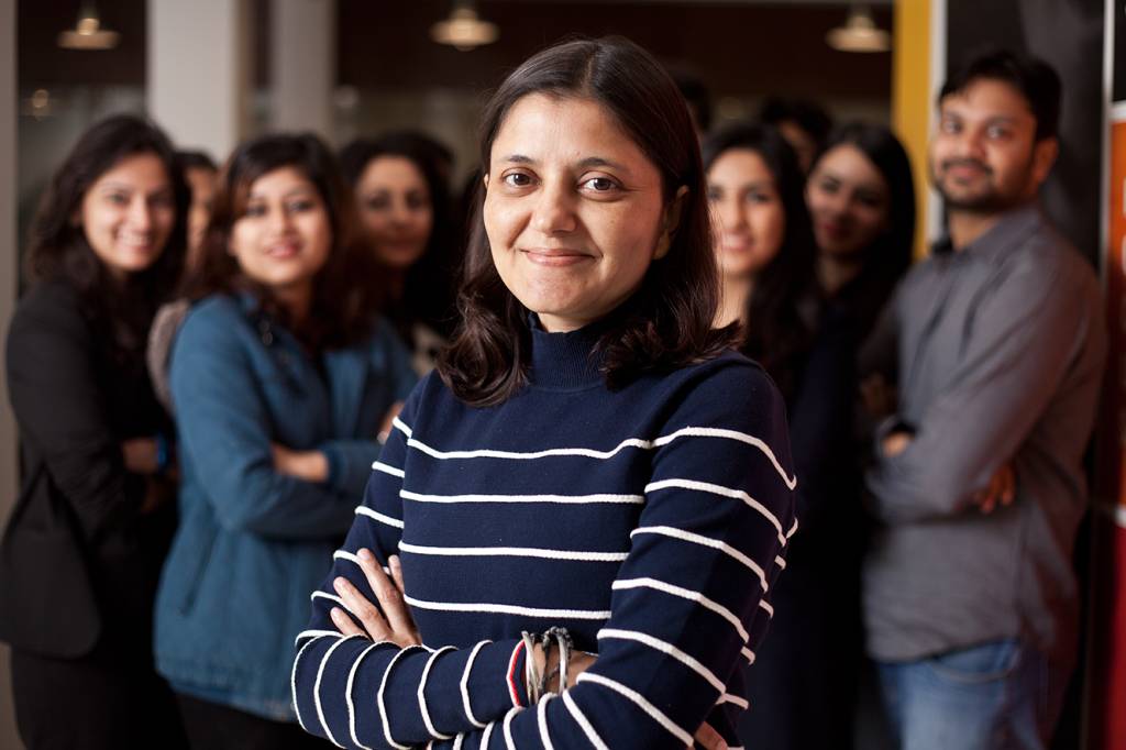 Como uma indiana ajuda mulheres em busca de empregos flexíveis