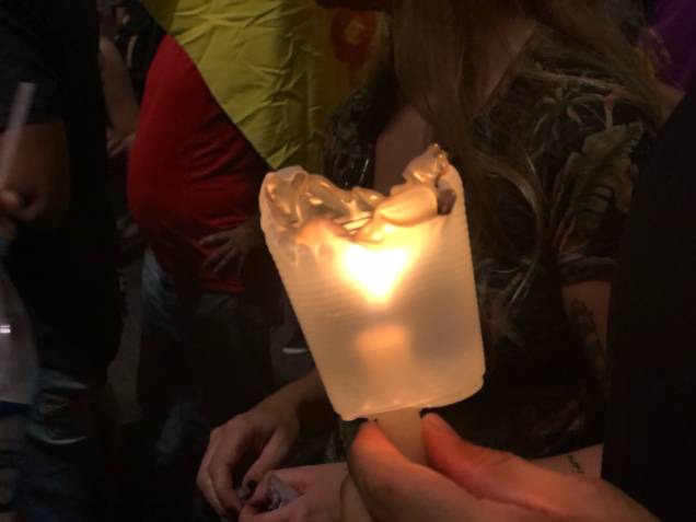 Protesto contra a morte de Marielle Franco e Anderson Gomes, assassinados no Rio Protesto contra a morte de Marielle Franco e Anderson Gomes, assassinados no Rio