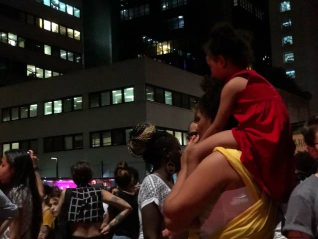 Protesto contra a morte de Marielle Franco e Anderson Gomes, assassinados no Rio Protesto contra a morte de Marielle Franco e Anderson Gomes, assassinados no Rio