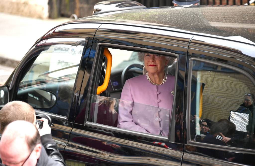 Rainha Elizabeth II de cera Rainha Elizabeth II de cera