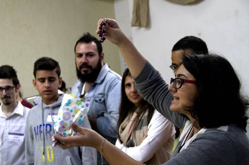 Refugiada promove evento de comida palestina em São Paulo