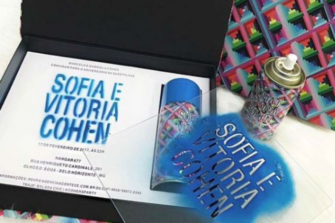 Convites para festa infantil