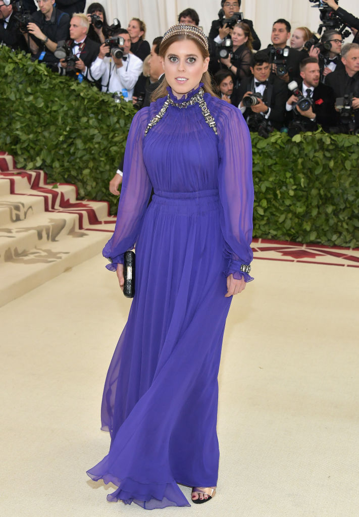 princesa beatrice – met gala 2018 princesa beatrice – met gala 2018