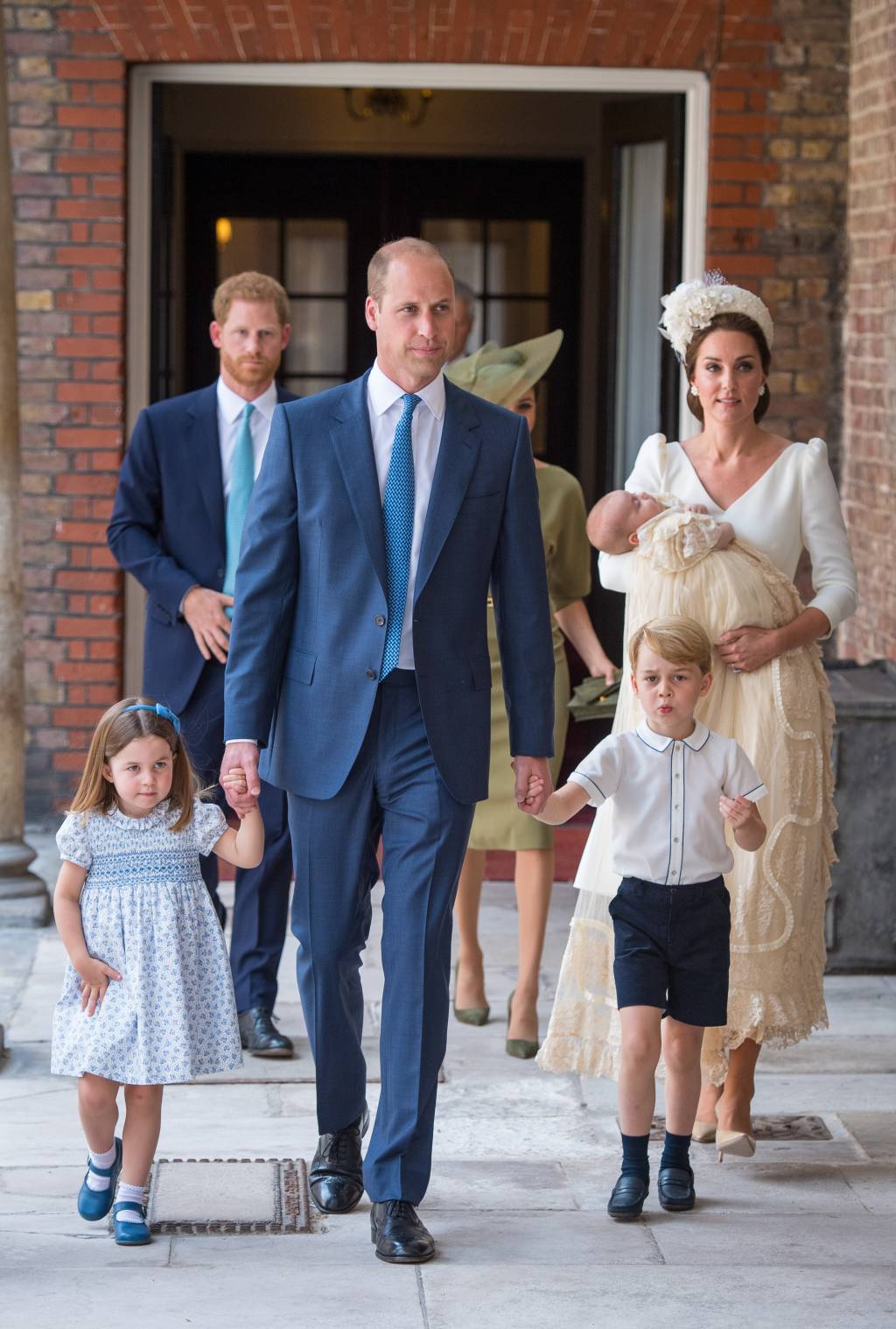 Christening Of Prince Louis Of Cambridge At St James’s Palace Christening Of Prince Louis Of Cambridge At St James’s Palace