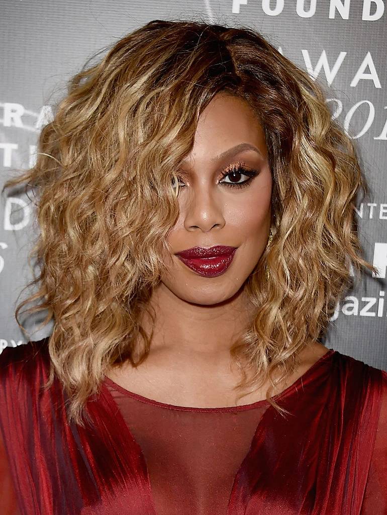 Laverne Cox long bob cacheado