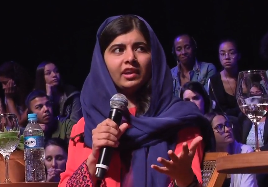 “Venceremos preconceitos por meio do conhecimento”, diz MC Soffia a Malala