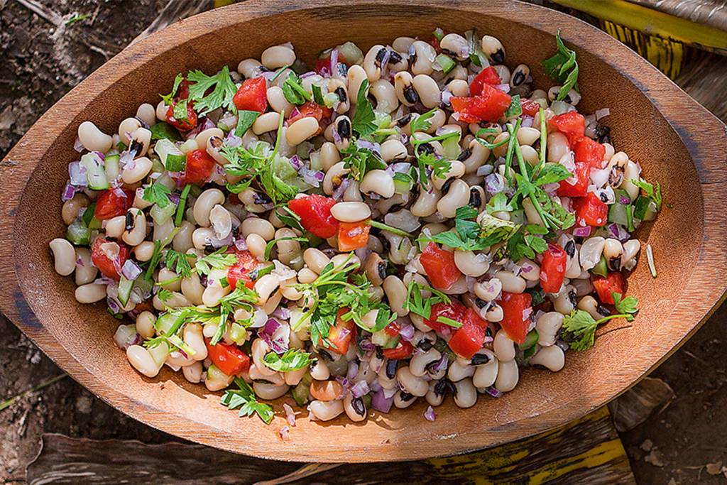 salada de feijão-manteiguinha salada de feijão-manteiguinha