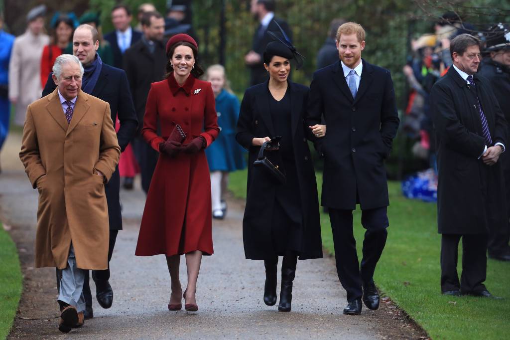 The Royal Family Attend Church On Christmas Day The Royal Family Attend Church On Christmas Day