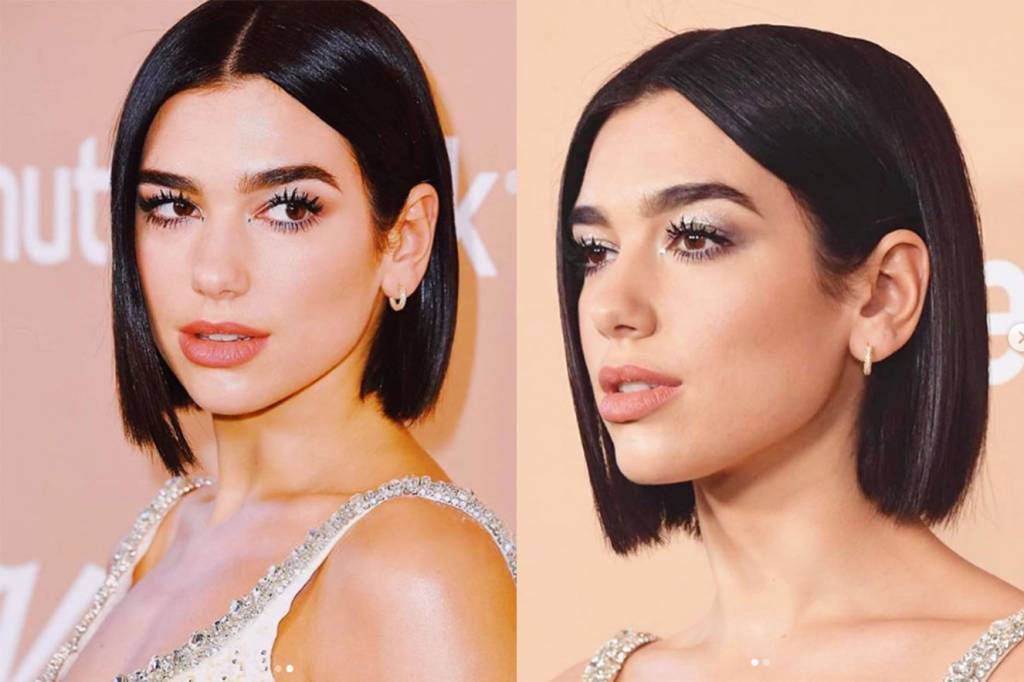 dua-lipa Dua Lipa short bob