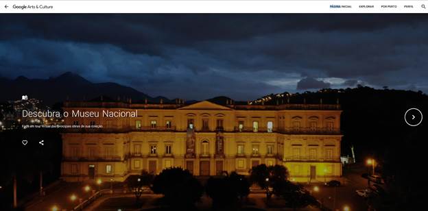 Museu Nacional – Google Street View Museu Nacional – Google Street View