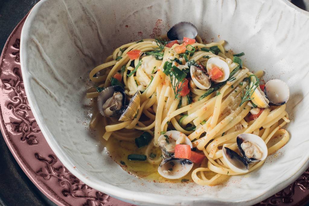 Linguine-ao-vôngole Linguine-ao-vôngole