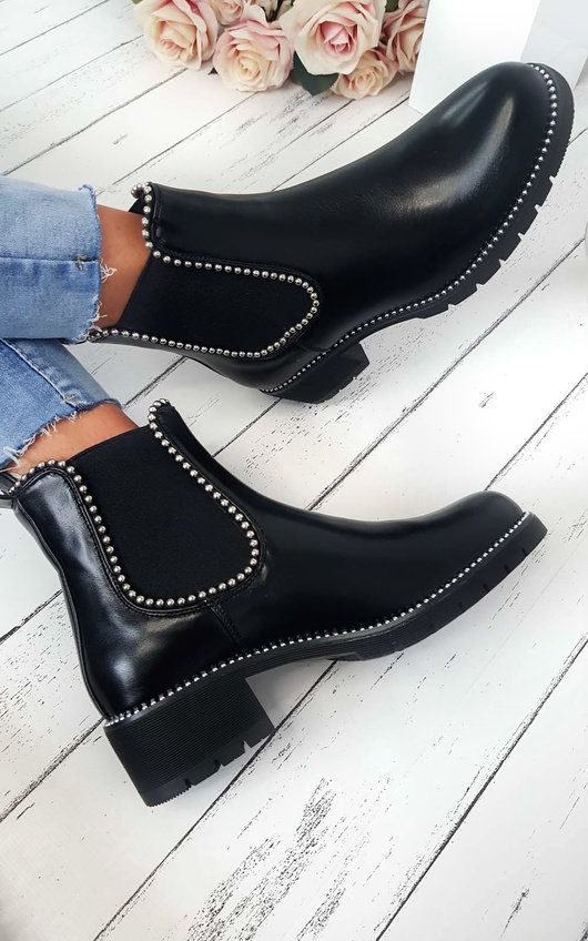 ankle 2 Ankle boot preta